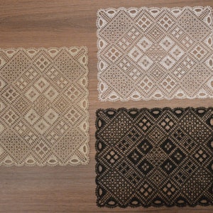 Ravelry: Napperon Rectangulaire pattern by Les Editions de Saxe