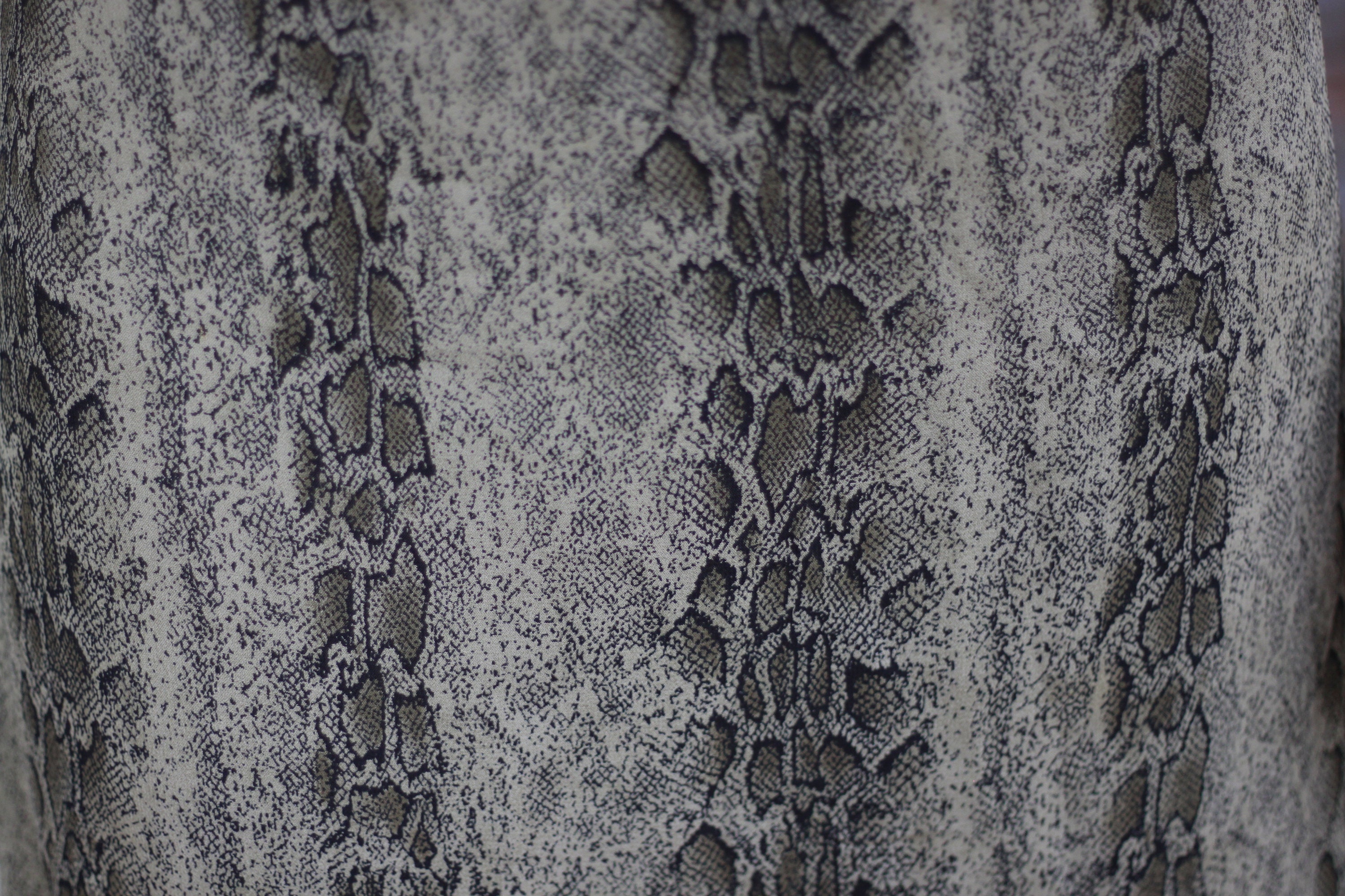 90s Snake Print Maxi Skirt (S) main image 1