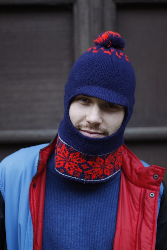 KNITTING Balaclava Pattern. Knitting Winter Hood PDF Pattern