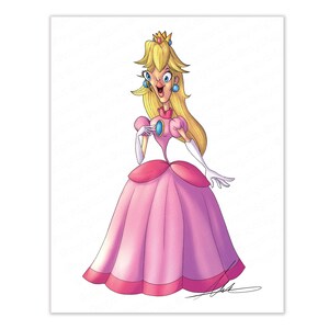 Peachy! Art Print