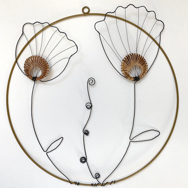 Rattan Wall Decor - Etsy