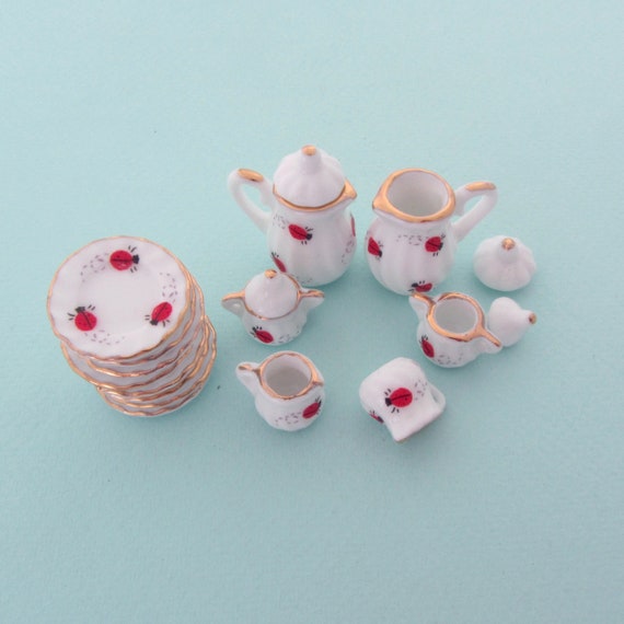 ladybug tea set