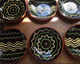 Nolde Forest 7-inch Pottery Plates—per piece