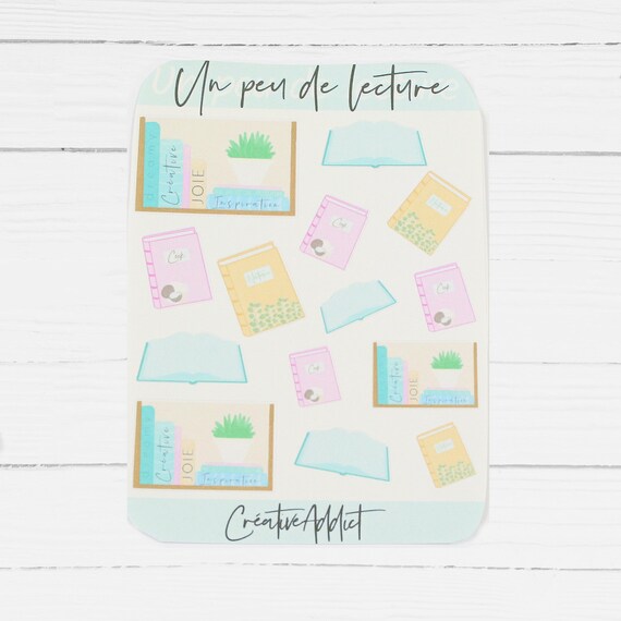 Sticker Sheet books for Bullet Journal Etsy