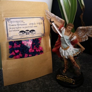 Guardian angel incense, plant magic, ritual, resin, theurgy, hag, sag