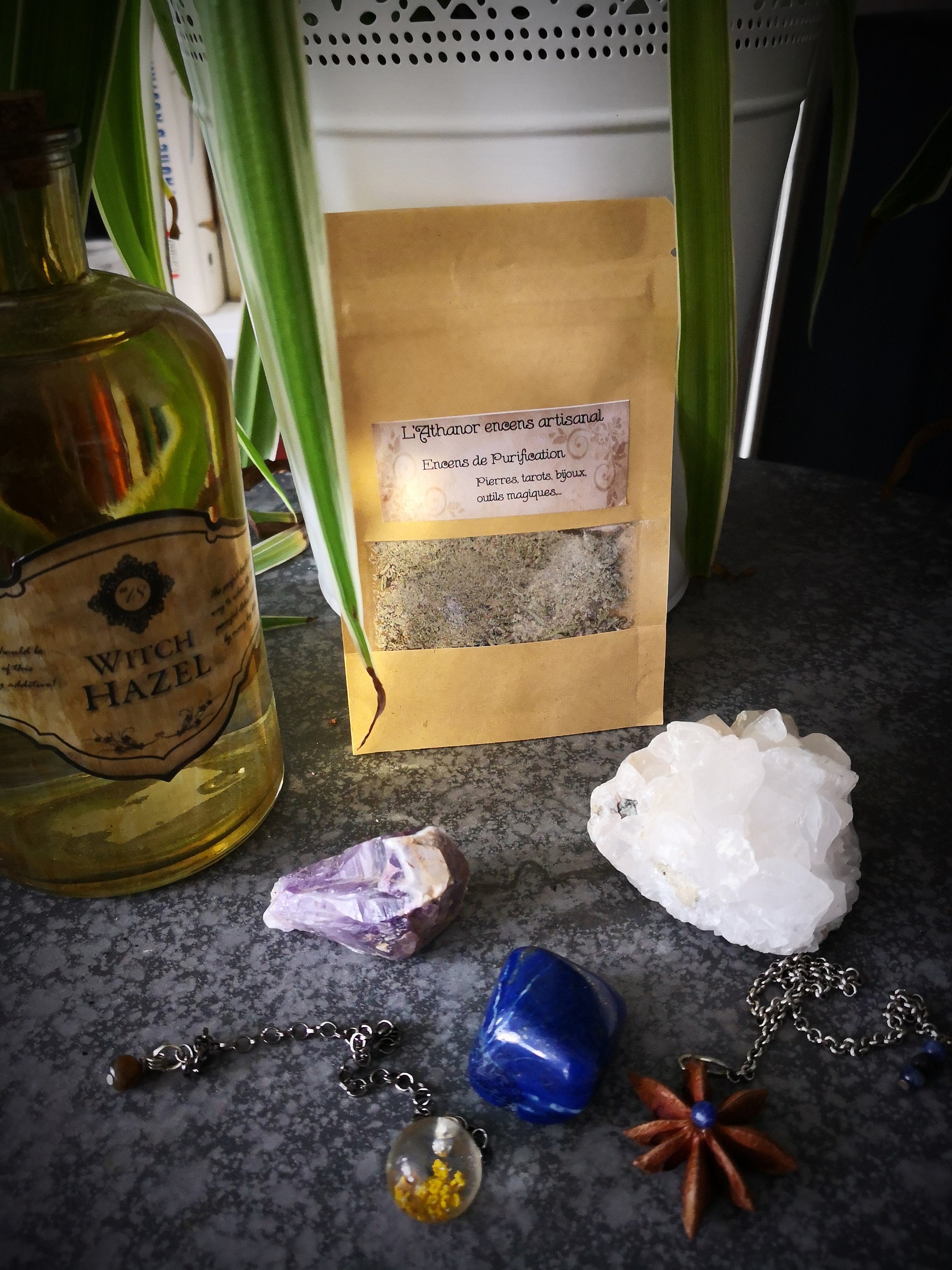 Encens Purification Nettoyage Plantes et Résines