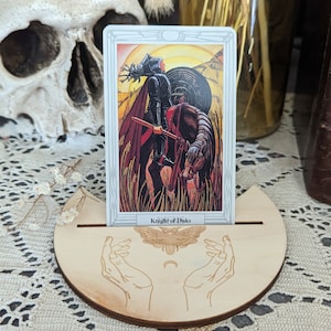 Supporto per tarocchi, supporto per divinazione, altare spirituale, altare esoterico, chiaroveggenza, tarocchi, divinazione