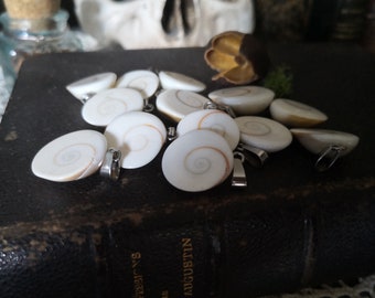 Eye of Saint Lucy pendant Good luck charm