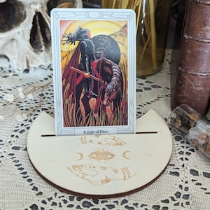 Support pour carte de tarot, support divination , autel spirituel , autel ésotérique, voyance, tarot, divination