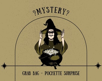 Witch mystery box, witchcraft altar tools and supplies