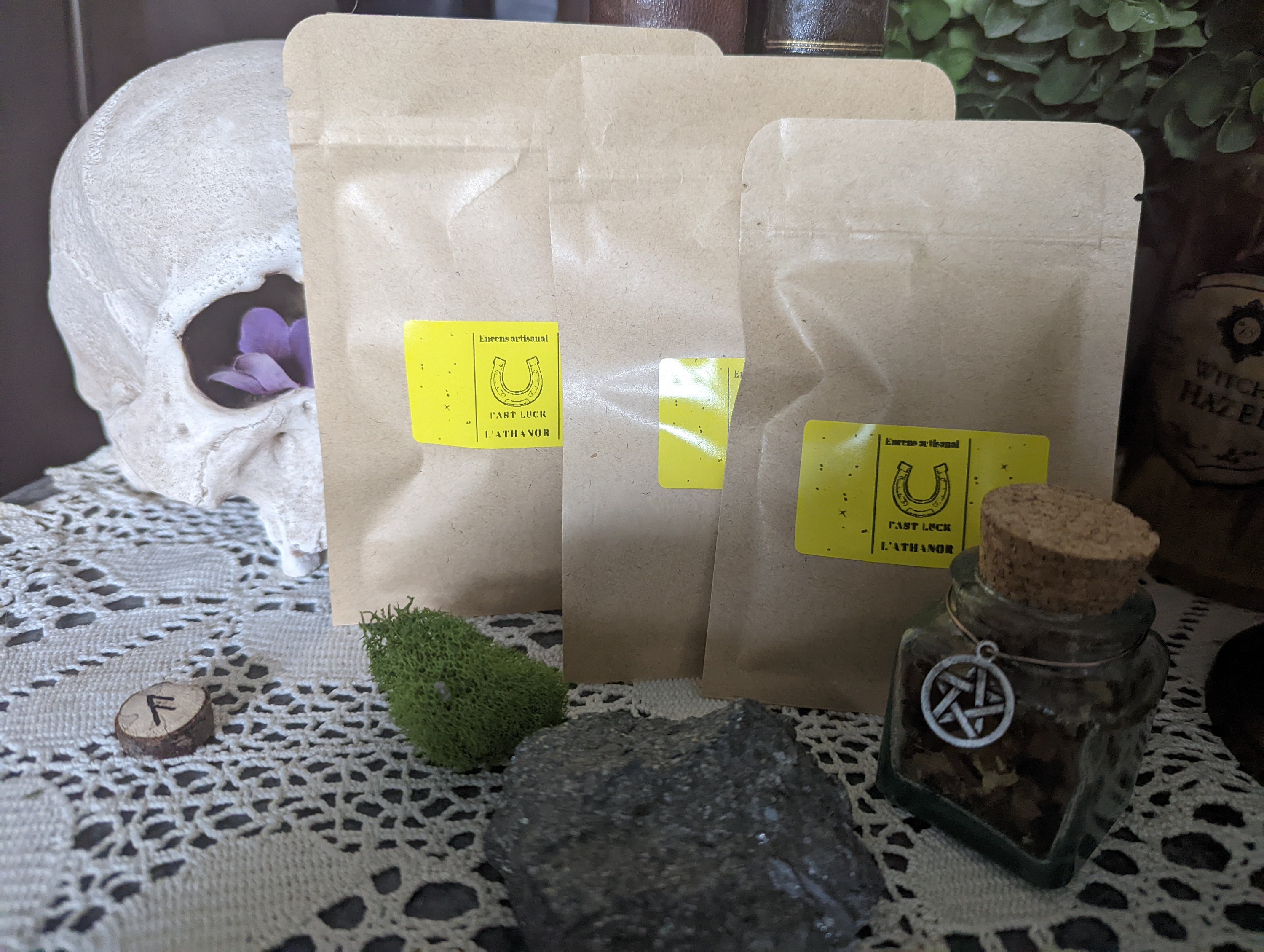 Encens Naturel Rituel Sorcellerie Chance Express Plantes Magiques Herboriste