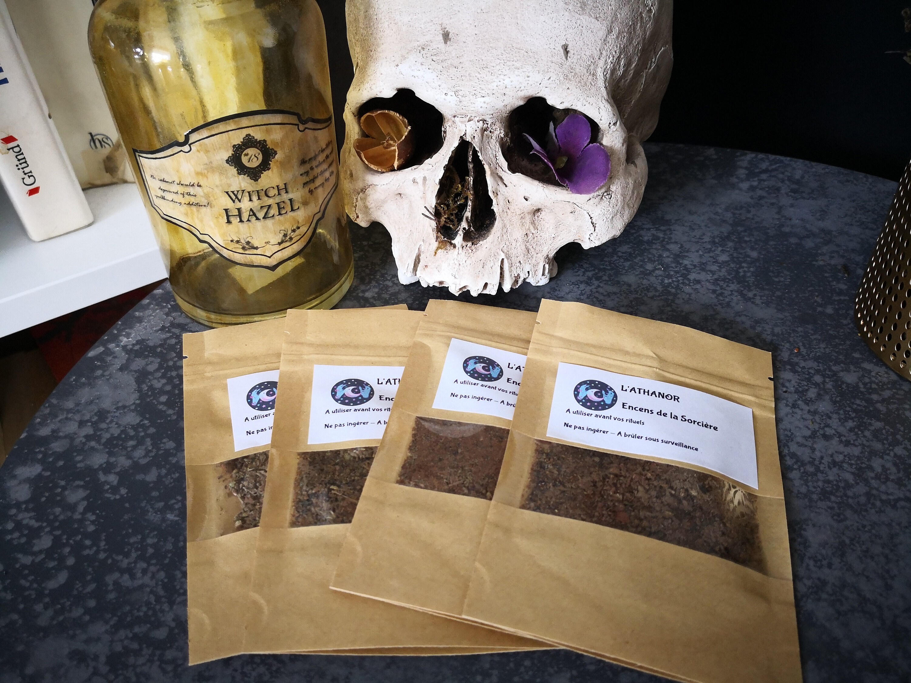 Encens Rituel Sorcière Plantes et Résines