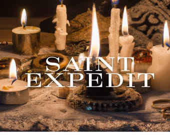 Poderoso ritual ST Expedit Hoodoo, página de grimorio para descargar