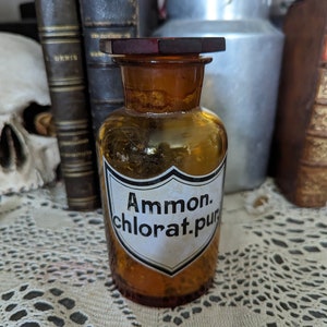 Apothekerflasche Apothekerkolben Vintage Glas Bleialchemie