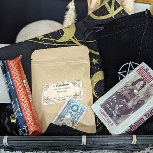 Pudełko spersonalizowane pudełko na prezent urodzinowy na Boże Narodzenie - Tarot Wróżbiarski -