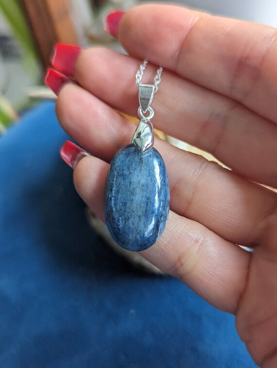 Perles Véritable Cyanite EXTRA (Superbe Qualité