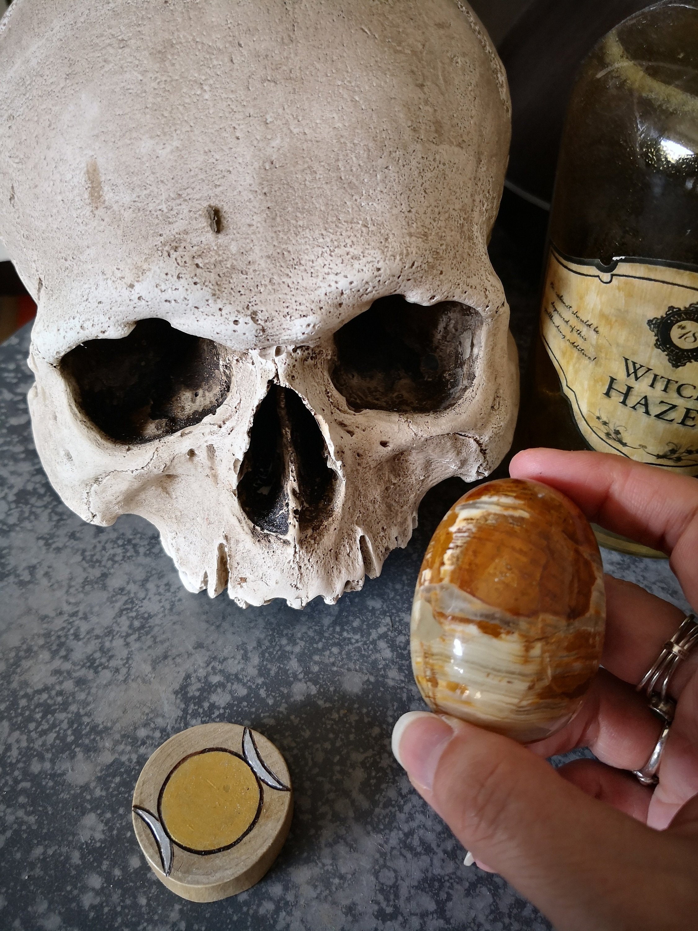 Oeuf Pierre Jaspe Paysage Galet 110 G