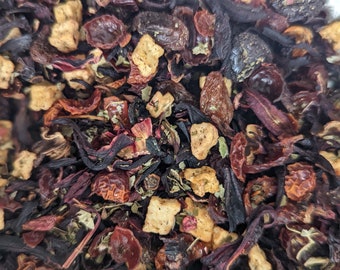 Infusion Tisane artisanale "Forêt enchantée" thé sorcière plantes