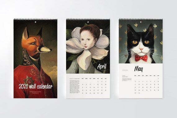 Illustrated Orders of the Animals 2021 Calendar 