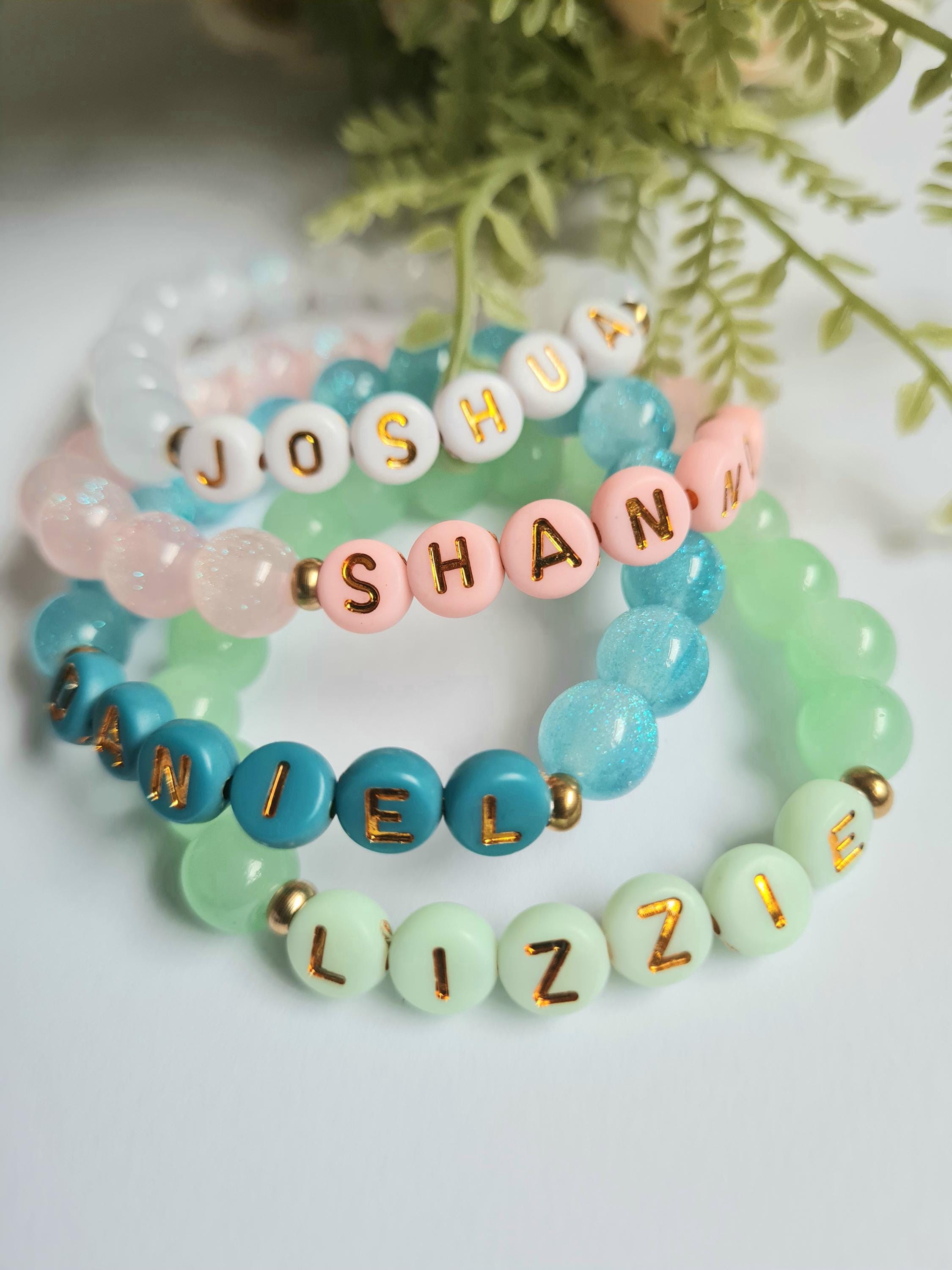 Birthday Bracelets For Classroom 15-Pack Colorful Rubber Bracelets