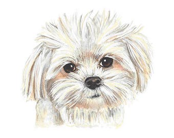 cute dog paintings