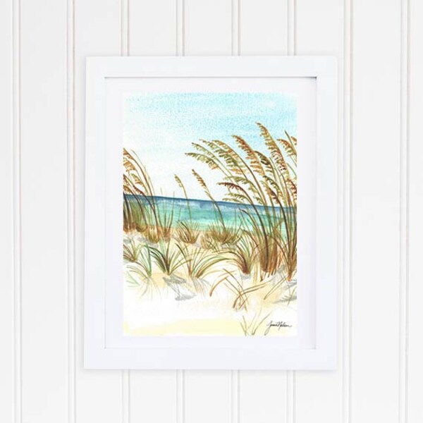 Beach Painting Etsy