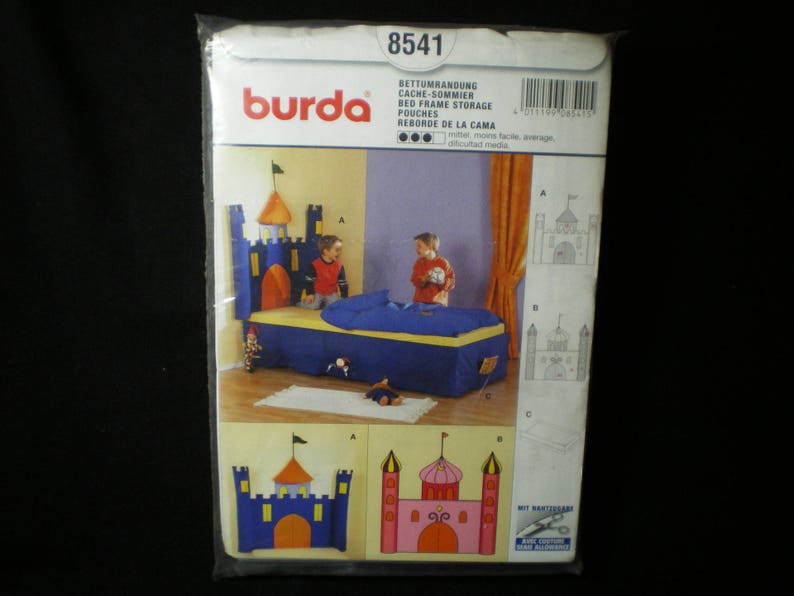 Patron Burda n 8541 castle sleeper image 1