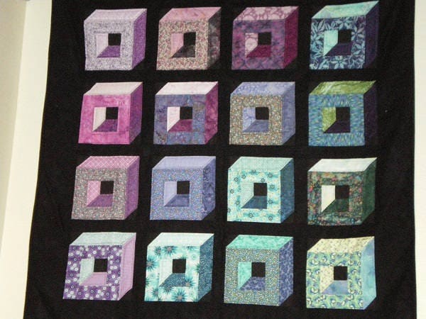 Patchwork Plaid Cubes