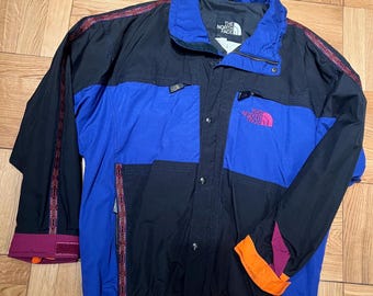 90s Vintage North Face Aztec Windbreaker