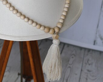 Wooden garland