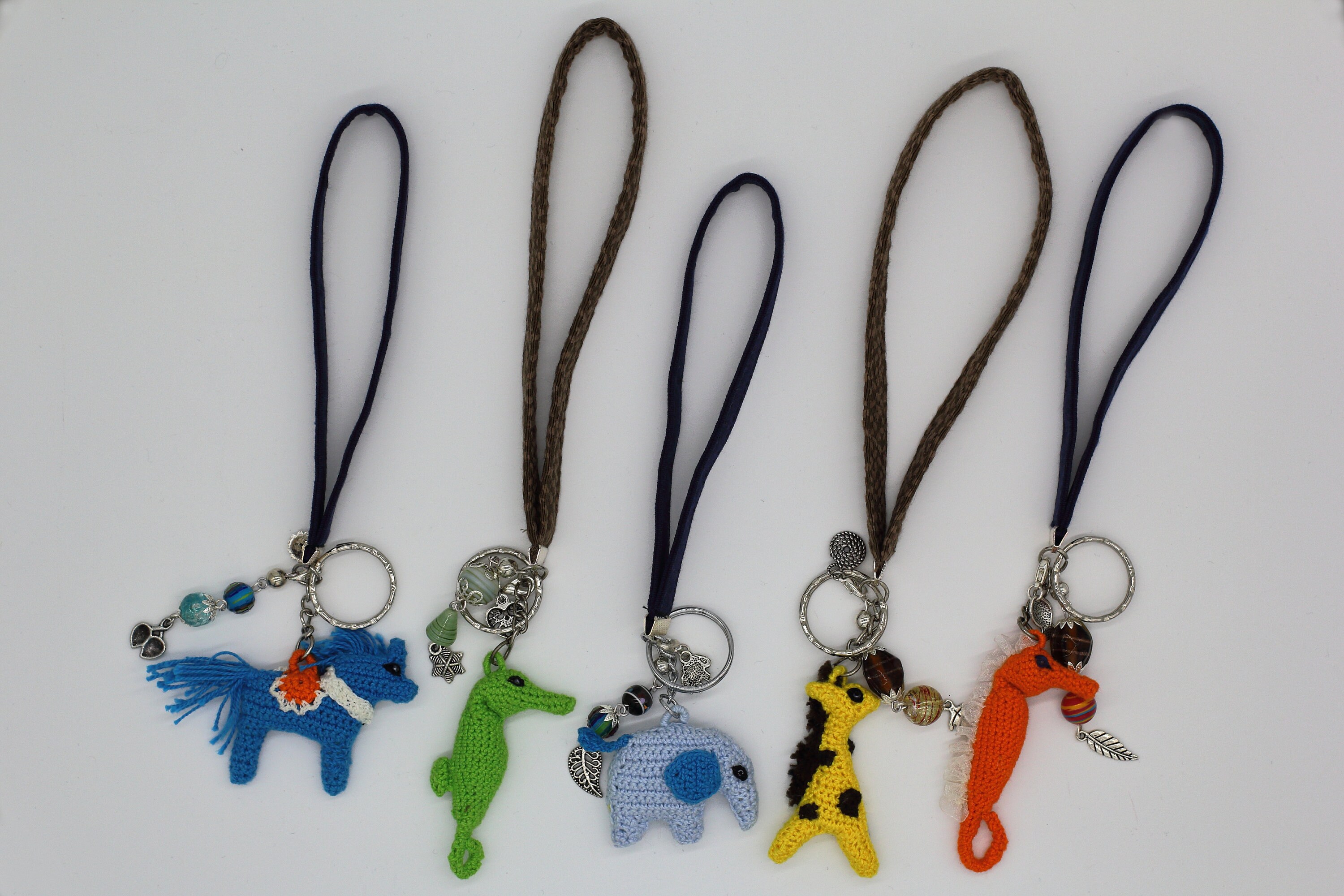 Crochet Keychain Kawaii Amigurumi Keychain Etsy