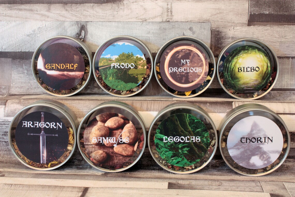 lord of the rings tea set