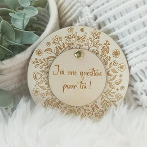 Demande parrain marraine Couronne de fleurs