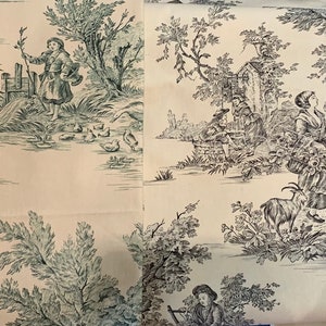 pochette zippée toile de Jouy image 6