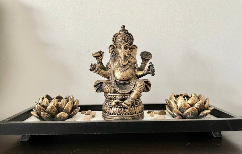 New Ganesh Tea Light Candle Holder Home Decor Diwali Gift Etsy UK