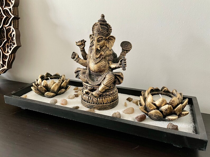 New Ganesh Tea Light Candle Holder Home Decor Diwali Gift Etsy UK