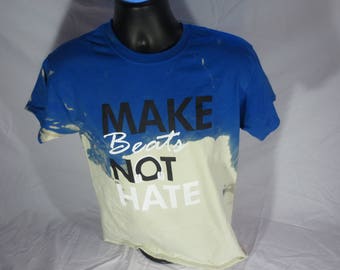 Make Beats Not Hate acid wash size medium