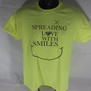 Spreading Love With Smiles  t-shirt - Size Small/Medium/Large/Extra Large