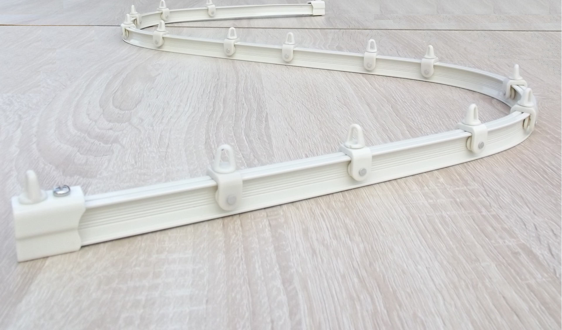Rail Rideaux Camping Car MINI-Rail de Rideaux Flexible à la Main Finition Blanc | Etsy