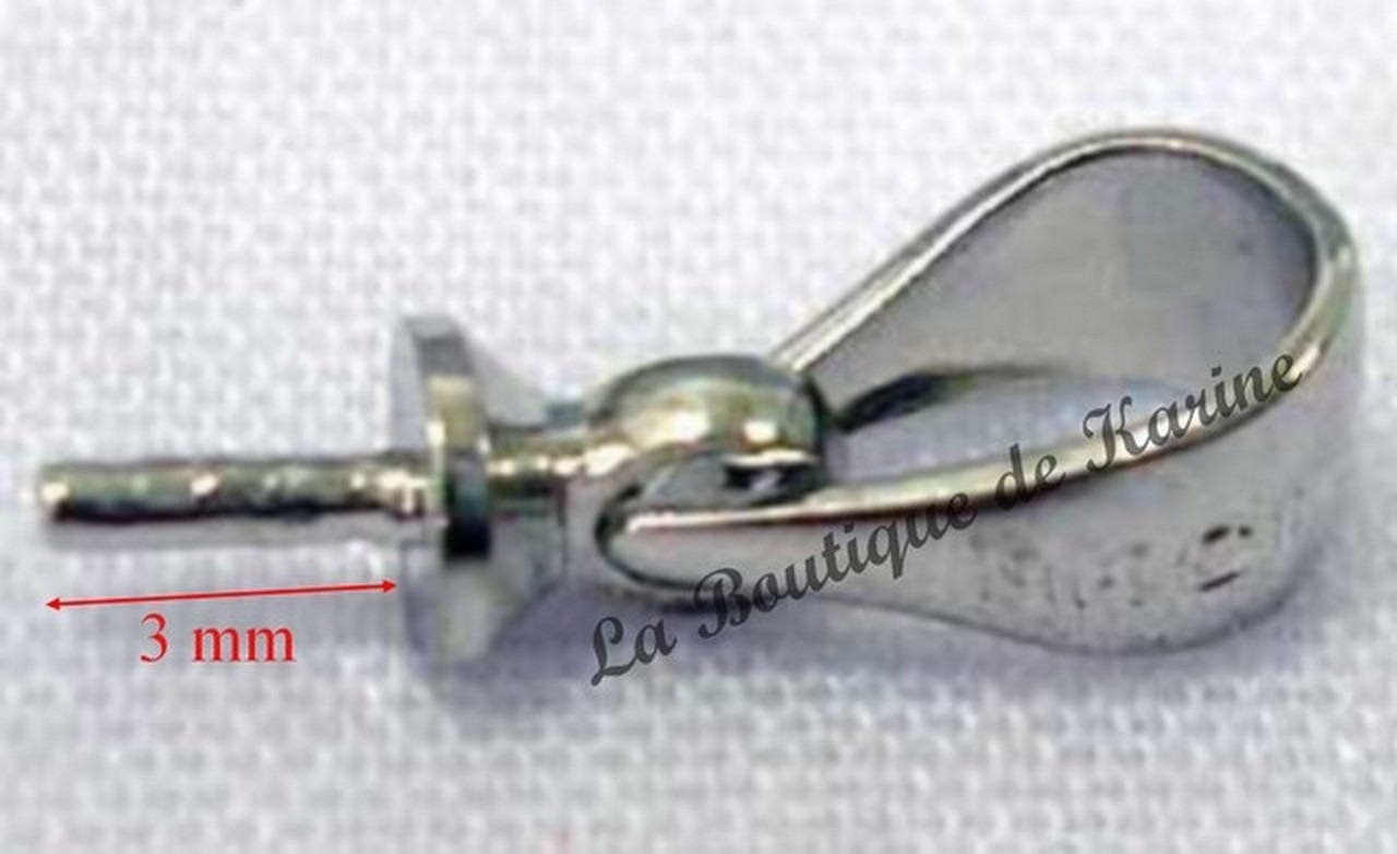 Attache Pendentif à Clipser 11 Mm Doré - Perles & Co