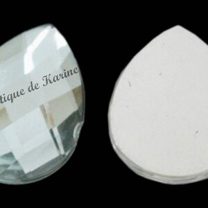 15 Perles Strass Cabochon Rond En Acrylique Multicolore - 16 Mm - Pour Bijoux & Créations