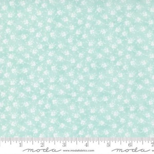 Stitched - Fig Tree - Flower Sack - Sky - 20433-15 - Fabric is sold in 1/2 yard increments and cut continuously