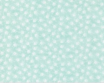 Stitched - Fig Tree - Flower Sack - Sky - 20433-15 - Fabric is sold in 1/2 yard increments and cut continuously