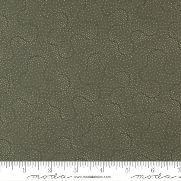 Clover Blossom Farm - Kansas Trouble - Clouds - Leaf - 9715-15 - Fabric is sold in 1/2 yard increments and cut continuously