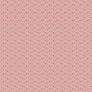 Home Town Holidays - Lori Holt - Lights - C14904-Coral - Fabric is sold in 1/2 yard increments and cut continuously