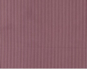 Sunnyside  - Camille Roskelley - Stripes - Mulberry - 55287-21 - Fabric is sold in 1/2 yard increments and cut continuously