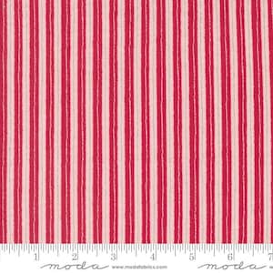 My Summer House - Bunny Hill Designs - Summer Stripe - Rose - 3047-18 - Fabric is sold in 1/2 yard increments and cut continuously