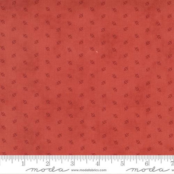 Rendezvous - 3 Sisters - Dainty Flower - Crimson - 44308-13 - Fabric is sold in 1/2 yard increments and cut continuously