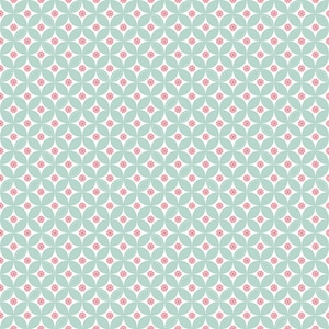 Berry Market - Beverly McCullough - Daisies - C15742-Mint - Fabric is sold in 1/2 yard increments and cut continuously