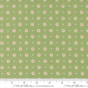 Peachy Keen - Corey Yoder - Posy - Fern - 29174-13 - Fabric is sold in 1/2 yard increments and cut continuously